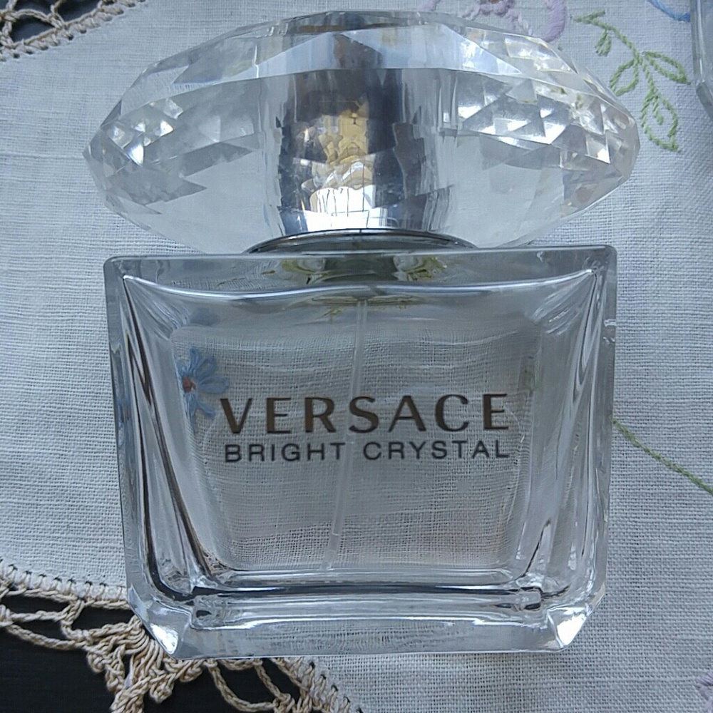 Versace Bright Crystal Empty Perfume Bottles - Picture 3 of 6